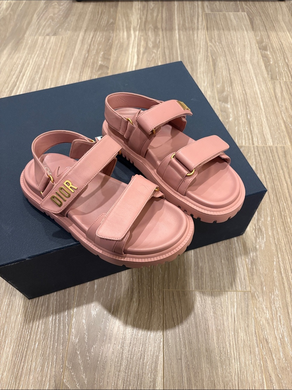 Dior blush  Pink dad Sandals size 37
